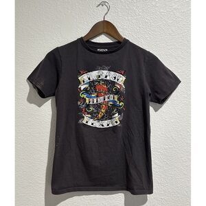 The Duck Company El Paso Texas Red Hot Shirt Adult Small Gray Graphic Tee Mens